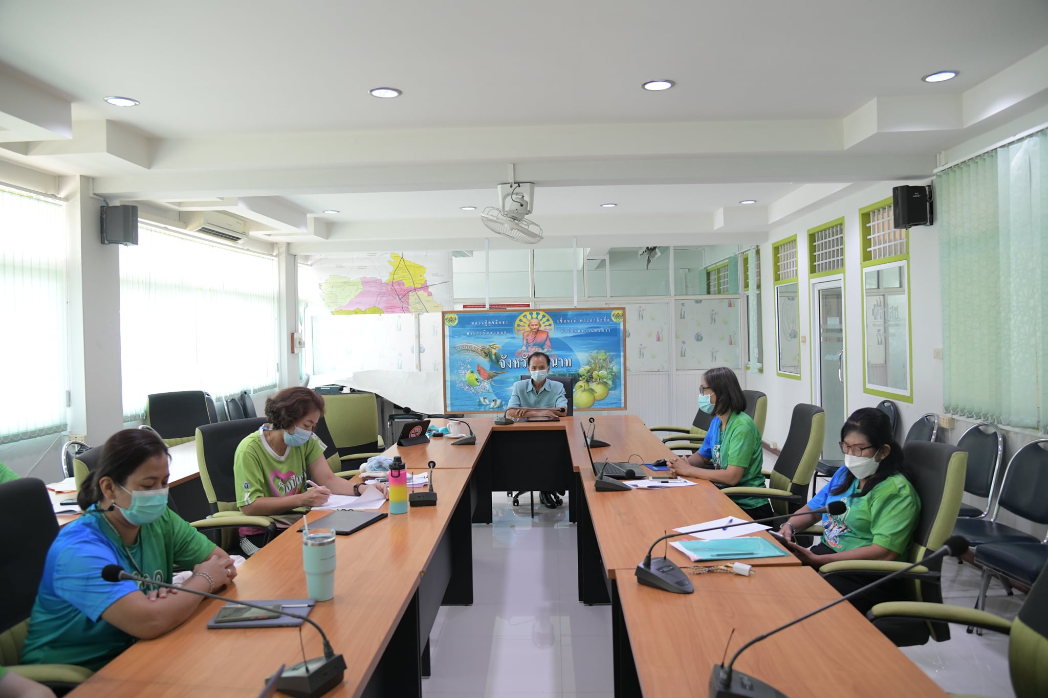 รอง นพ.สสจ.ชัยนาท ร่วมการประชุมคณะกรรมการตรวจสอบภายใน เขตสุขภาพที่ 3 ผ่านระบบ Web Conference