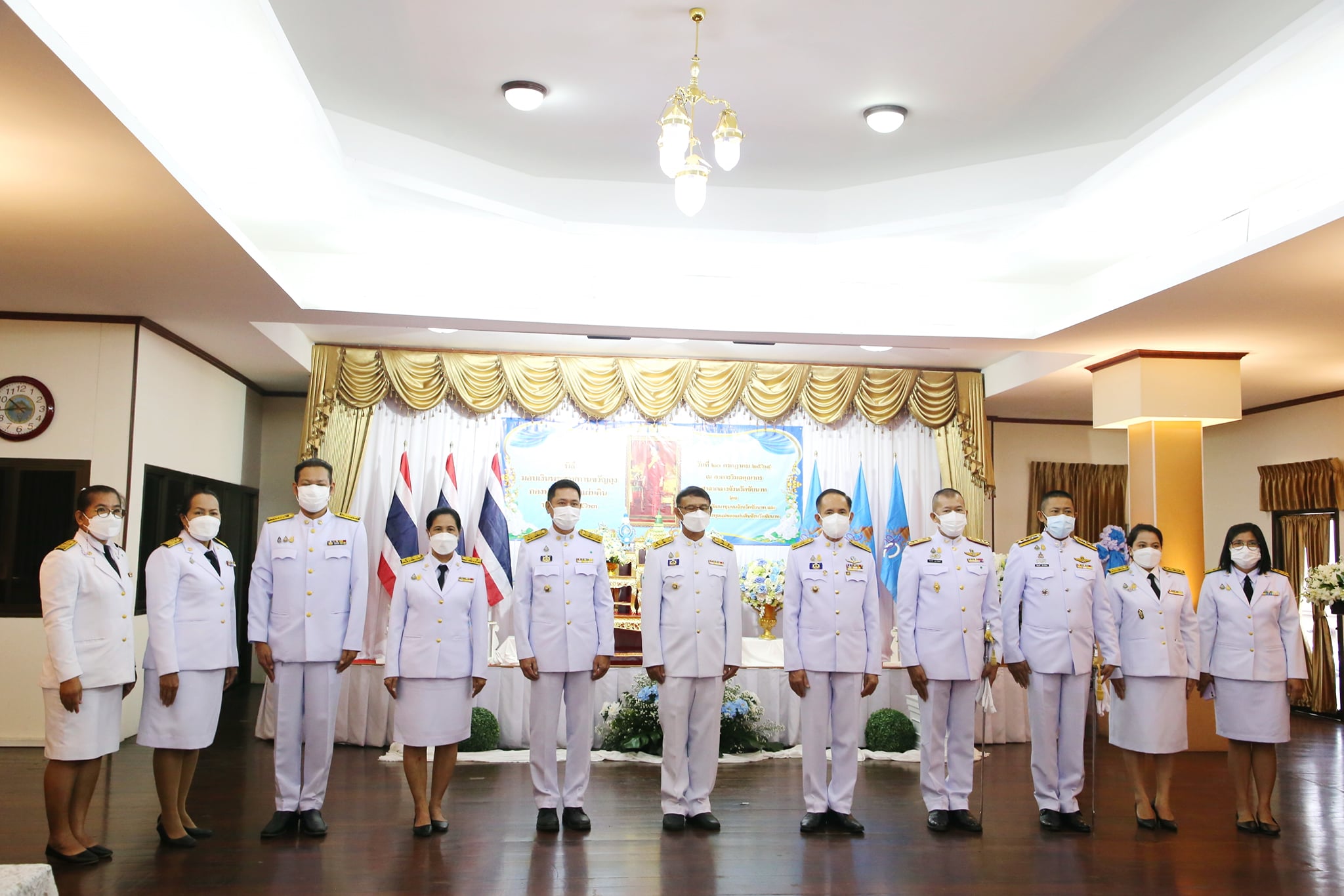 รอง นพ.สสจ.ชัยนาท ร่วมพิธีมอบเงินพระราชทานขวัญถุงกองทุนแม่ของแผ่นดิน  ประจำปี 2564