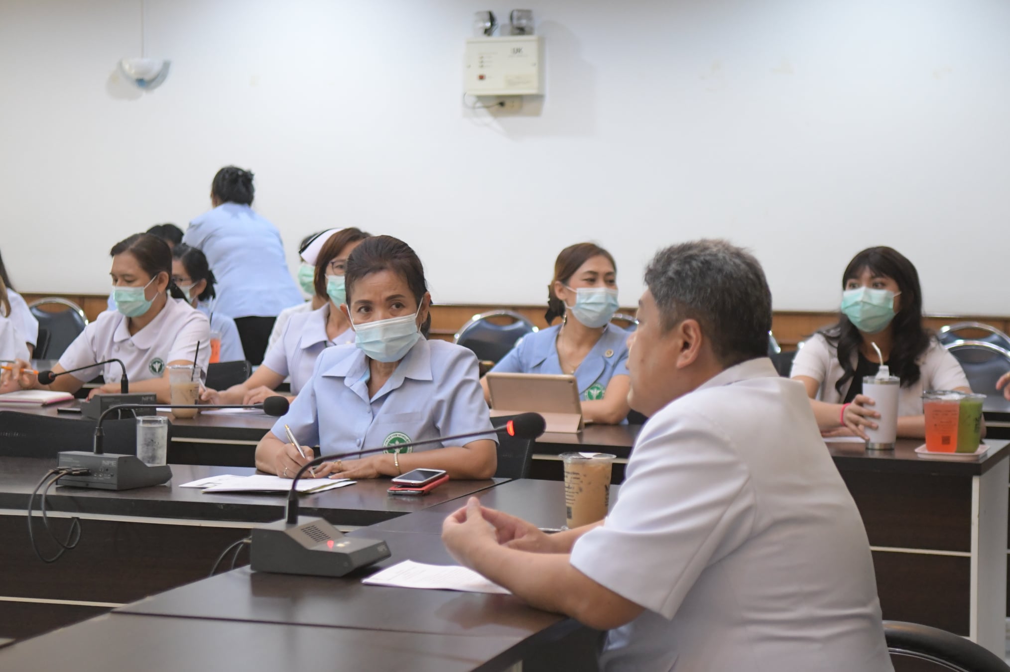 นพ.สสจ.ชัยนาท เป็นประธานการประชุมคณะกรรมการพัฒนาคุณภาพ โรงพยาบาลส่งเสริมสุขภาพตำบลติดดาว (รพ.สต.ติดดาว) ปีงบประมาณ 2564