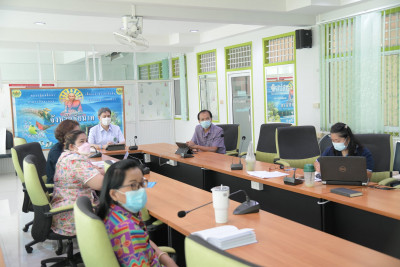 รอง นพ.สสจ.ชัยนาท ร่วมการประชุมชี้แจงการจัดทำแผนงบลงทุนขาลง ปี 2565  เขตสุขภาพที่ 3 ผ่านระบบ Web Conference