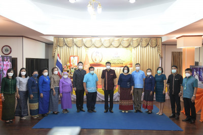 รอง นพ.สสจ.ชัยนาท ร่วมงานนิทรรศการ “ผ้าไทยใส่ให้สนุก” ตามพระราชดำริสมเด็จพระเจ้าลูกเธอ เจ้าฟ้าสิริวัณณวรี นารีรัตนราชกัญญา  เนื่องในโอกาสวันคล้ายวันประสูติ 8 มกราคม  2565