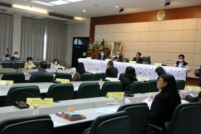 รอง นพ.สสจ.ชัยนาท ร่วมประชุมติดตามงานตามแผนตรวจราชการแบบบูรณาการ ประจำปี 2564 รอบที่ 1