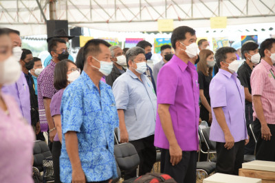 นพ.สสจ.ชัยนาท ร่วมพิธีเปิดงานแพะแห่งชาติ ครั้งที่ 18 ประจำปี 2565  และงานประกวดแพะ - แกะ จังหวัดชัยนาท ครั้งที่ 5