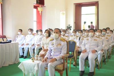 นพ.สสจ.ชัยนาท ร่วมพิธีบำเพ็ญกุศลเนื่องในโอกาสได้รับพระราชทานเครื่องราชอิสริยาภรณ์ ชั้นสายสะพาย ประจำปี 2563